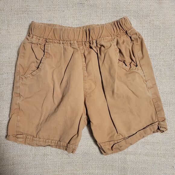 Boys Khaki Shorts Size 90 (equivalent to 2T) - Picture 1 of 3
